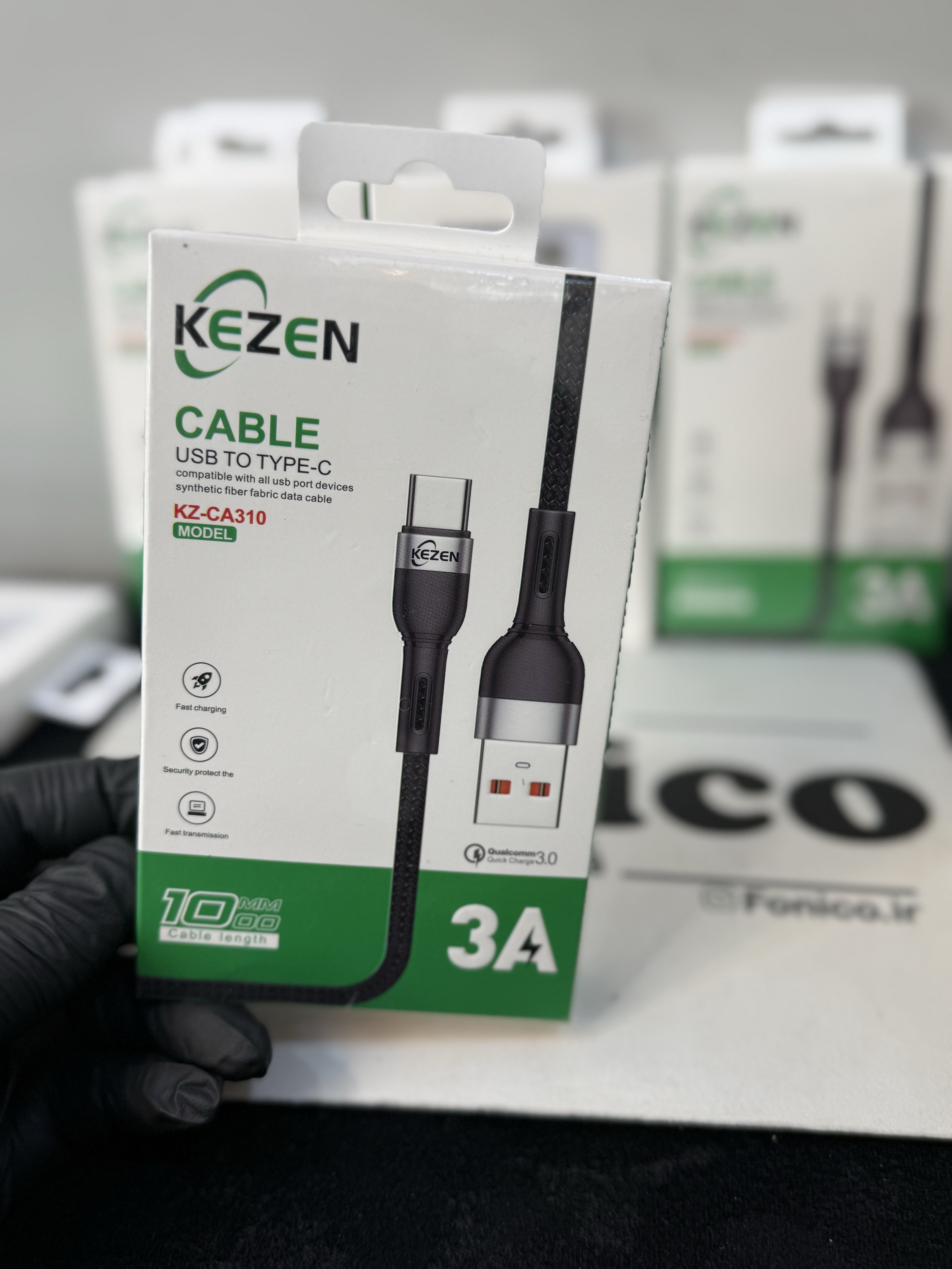 کابل تایپ سی کزن مدل KZ-CA310