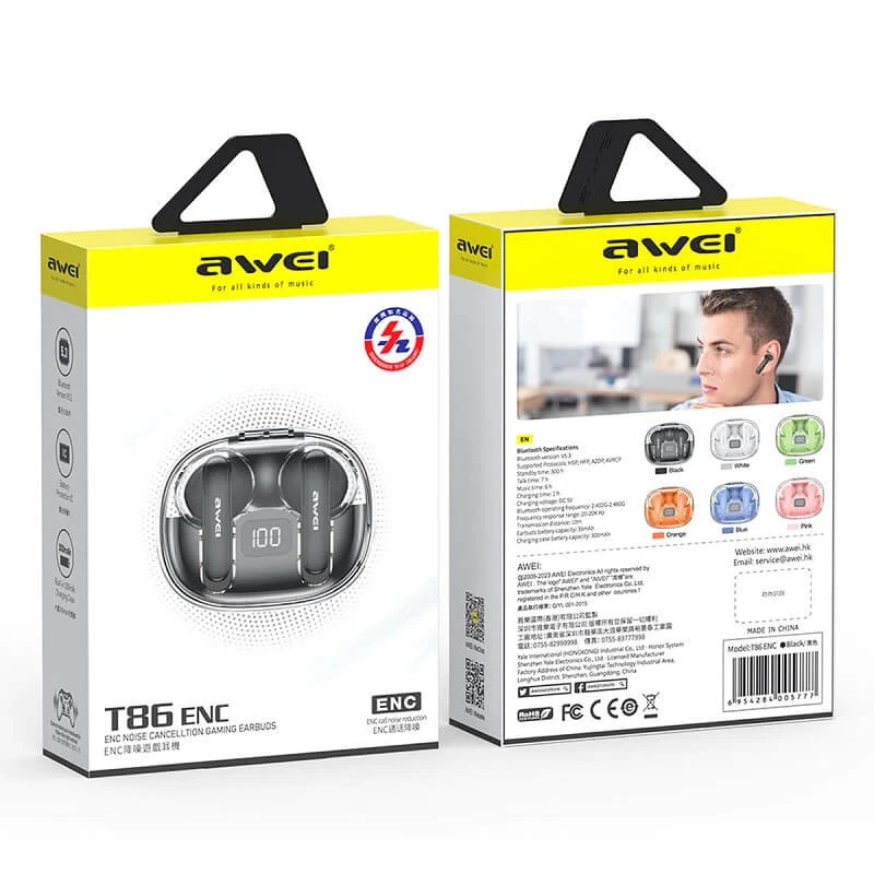 ايرپاد Awei t86 enc
