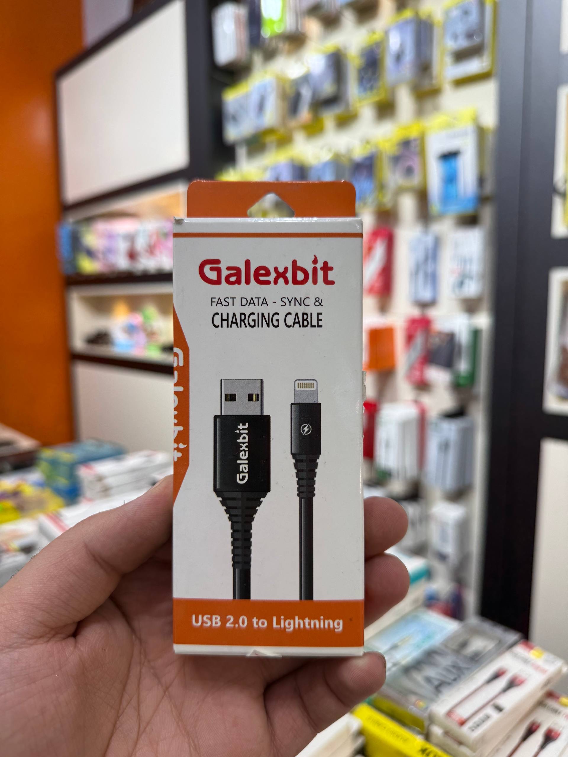 کابل شارژ لایتنینگ گلکسبیت مدل CG طول 1 متر