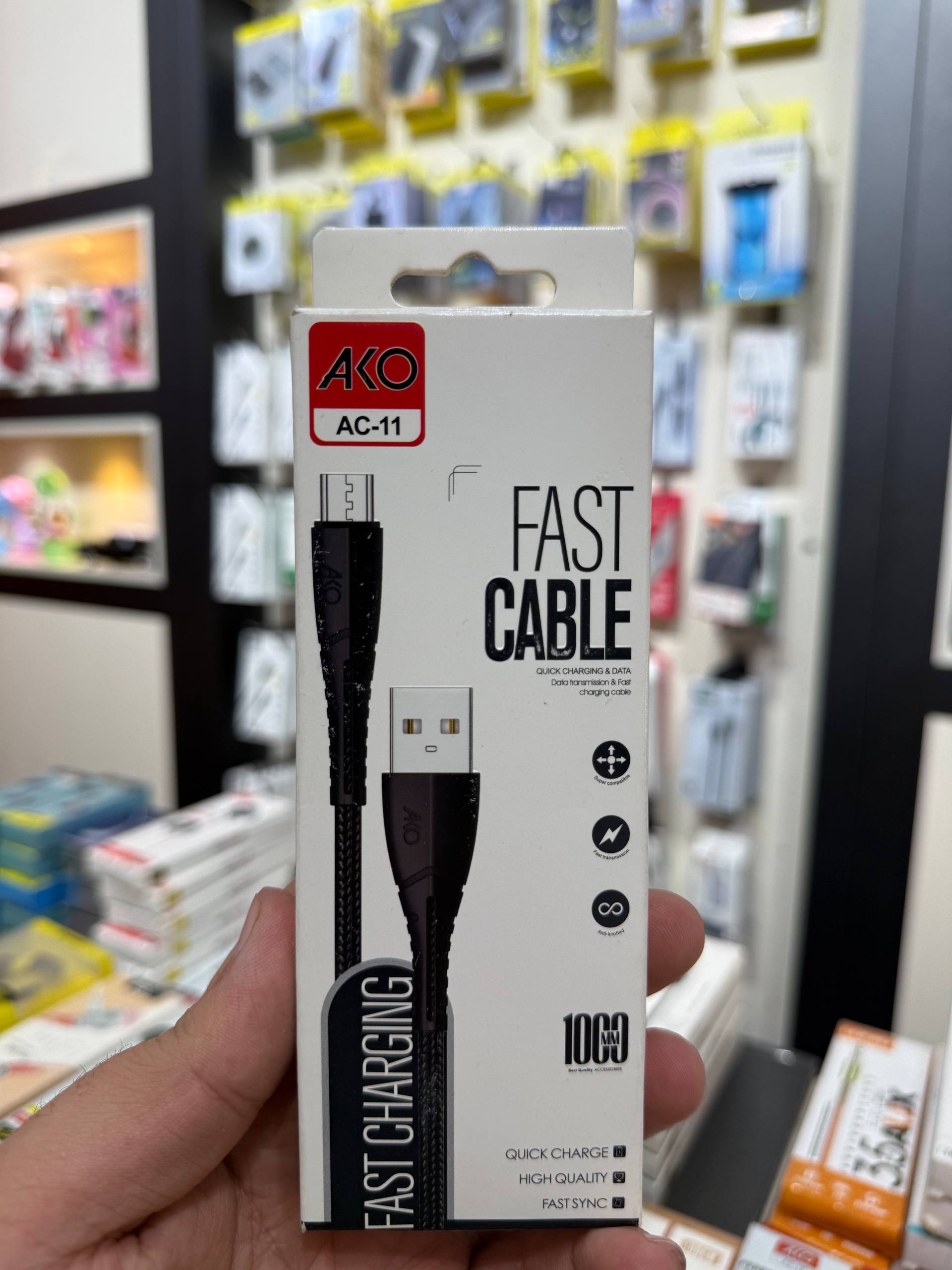 کابل شارژ میکرو Ako مدل AC-11