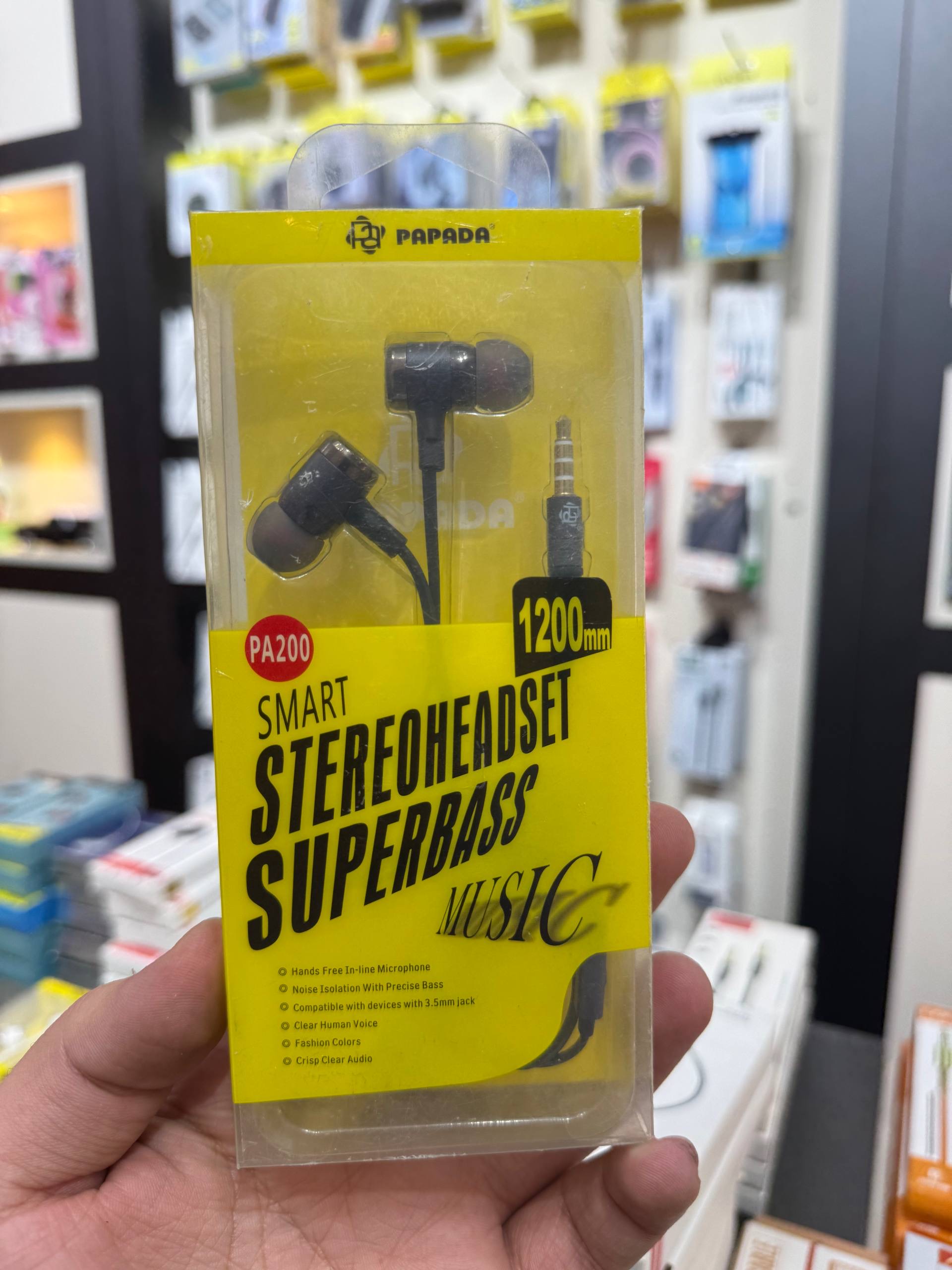 هندزفری پاپادا مدل MB707ZM/B