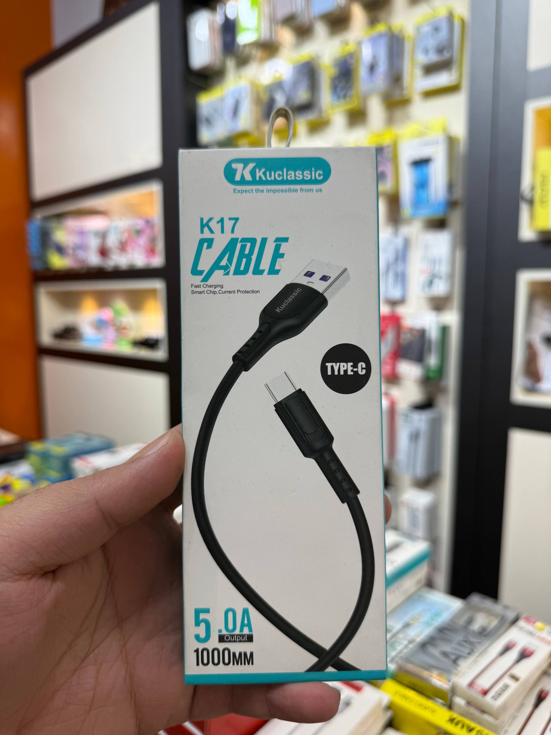 کابل شارژ تایپ سی کوکلاسیک مدل K17